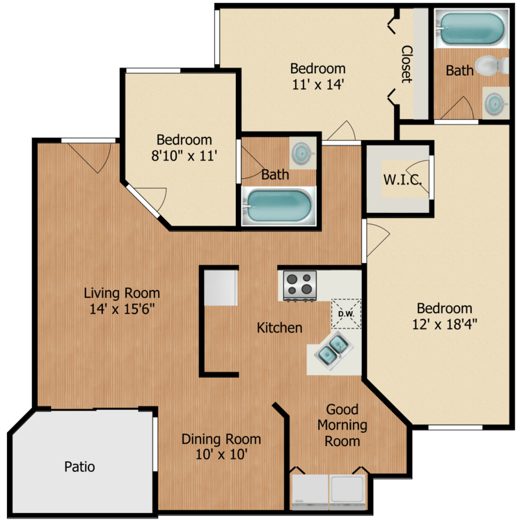 Floor plan image of Sequoia
