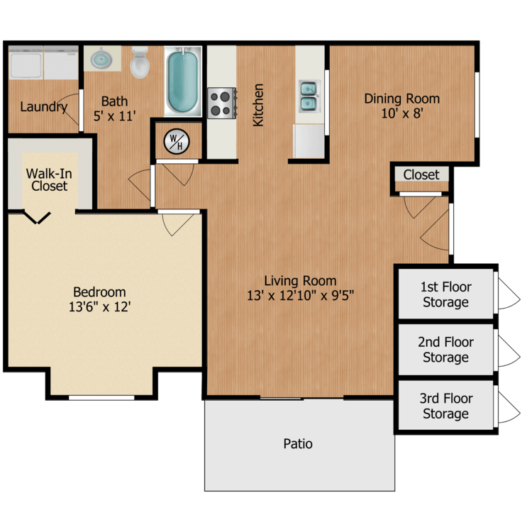 Floor plan image of Willow
