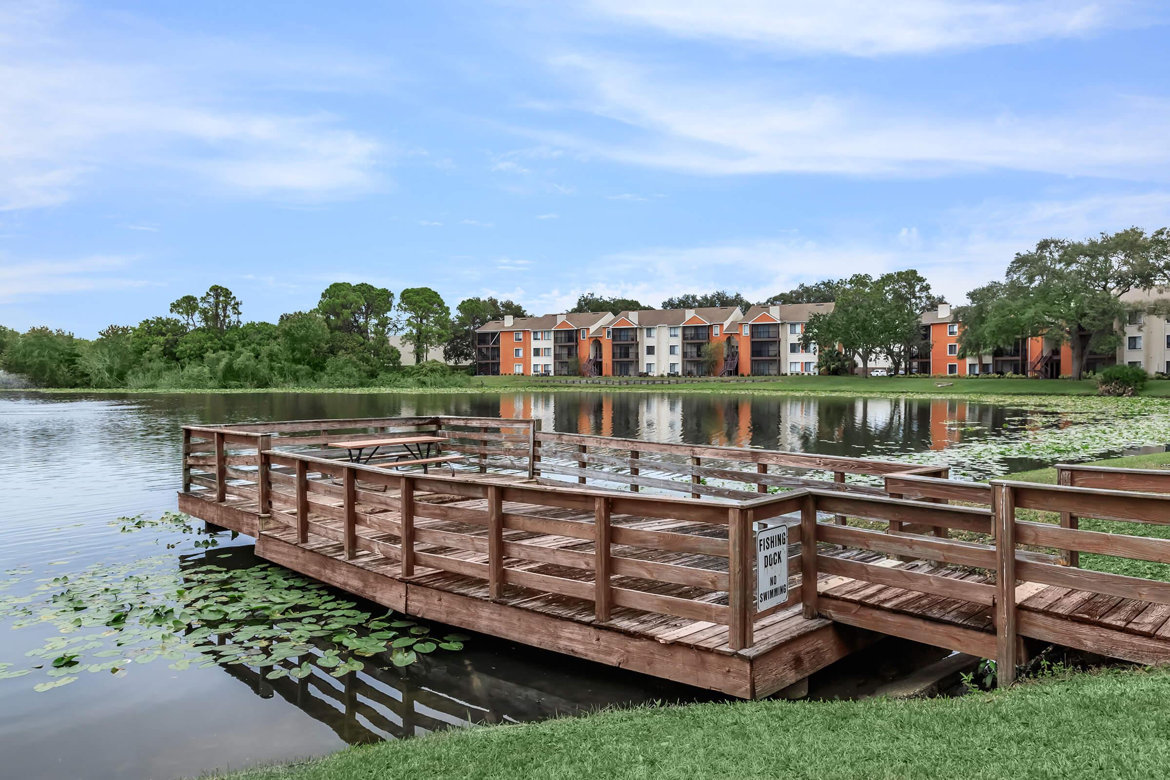 a bridge over a body of water