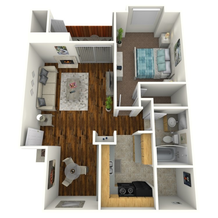 Floor plan image of A1