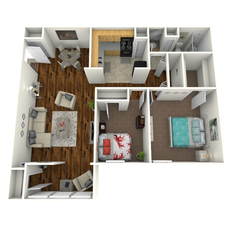 Floor plan image of B1S