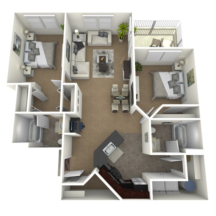 Floor plan image of Nouveau