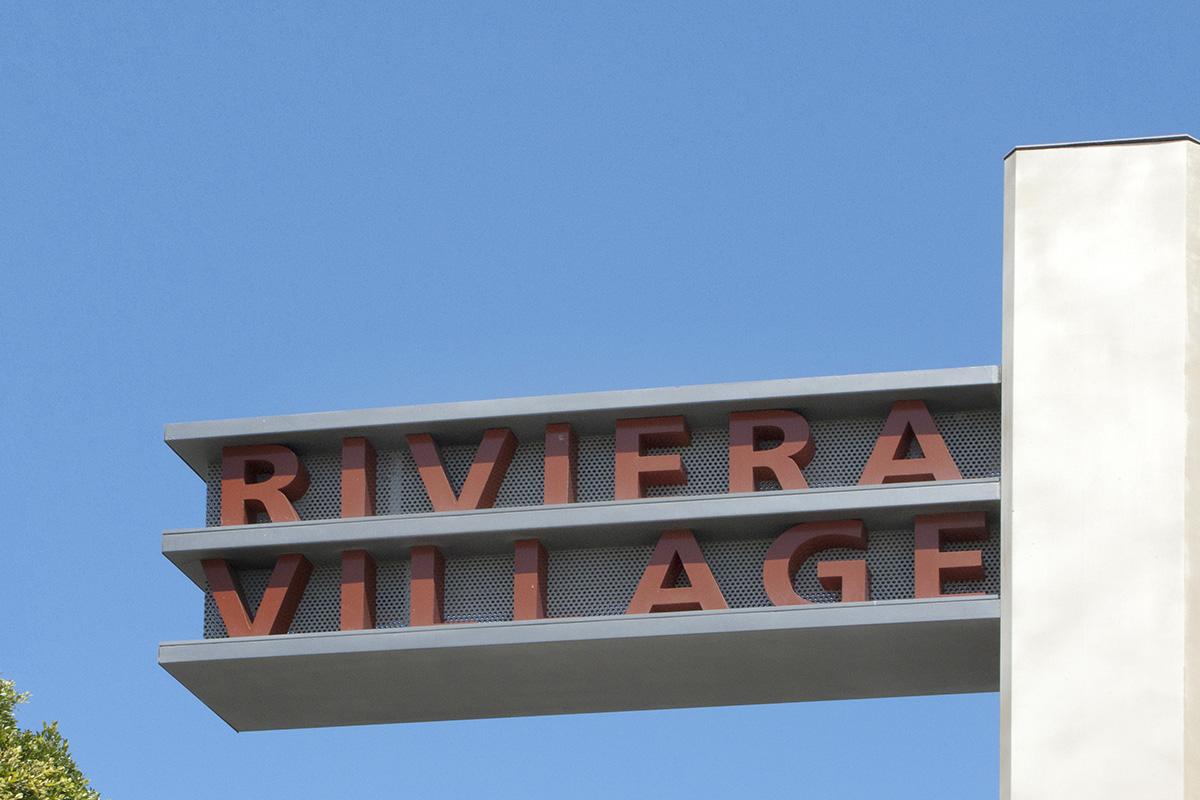 Riviera Village sign