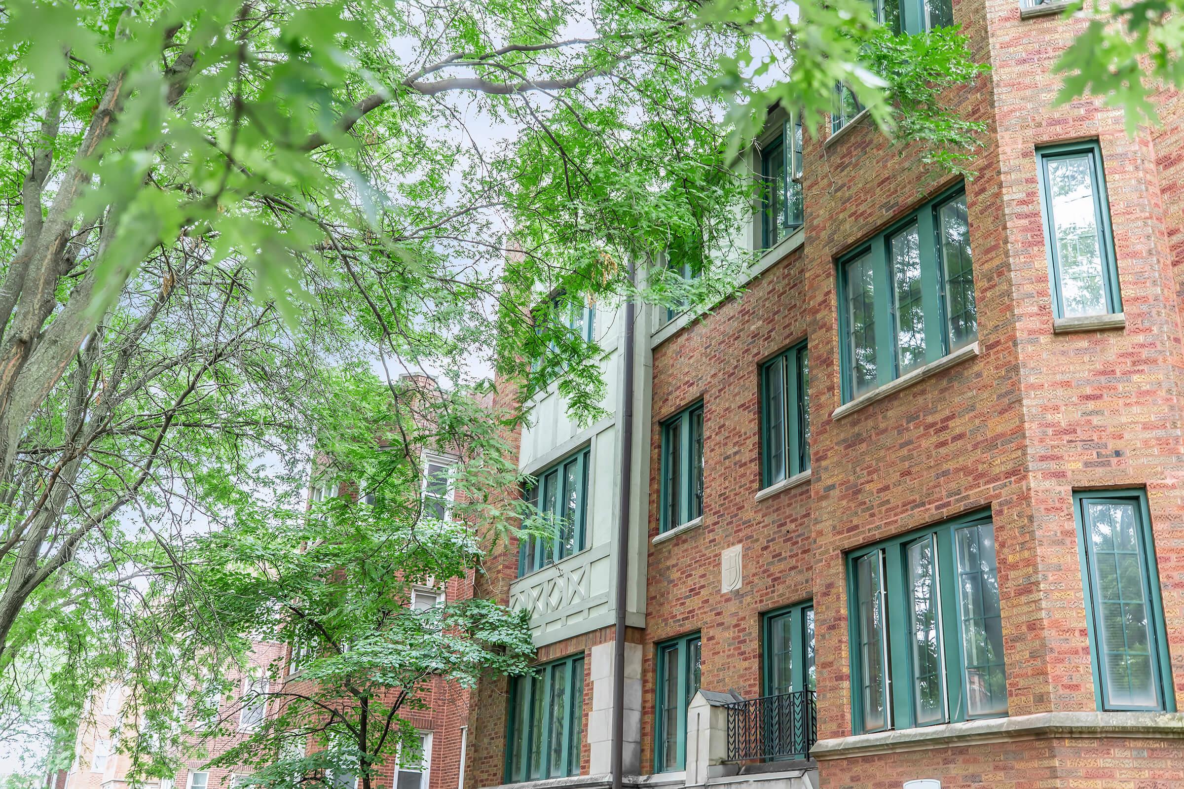 a large brick building