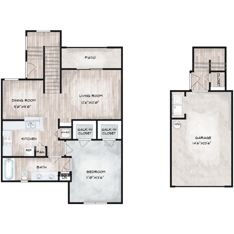 Floor plan image of A2