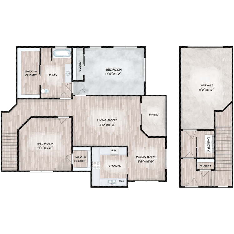 Floor plan image of B3