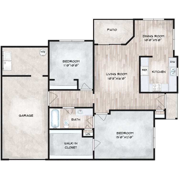 Floor plan image of B1