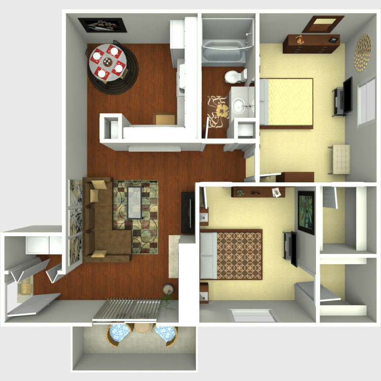 Floor plan image of C1-C2