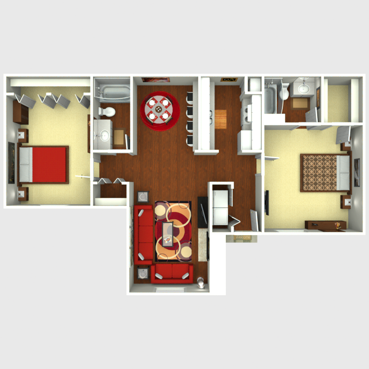 Floor plan image of D1-D2