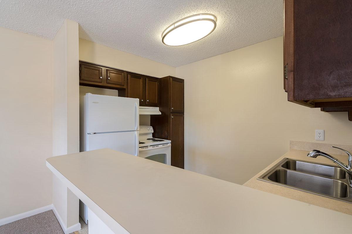 Kitchen with Refrigerator