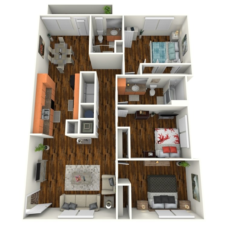 Floor plan image of C1