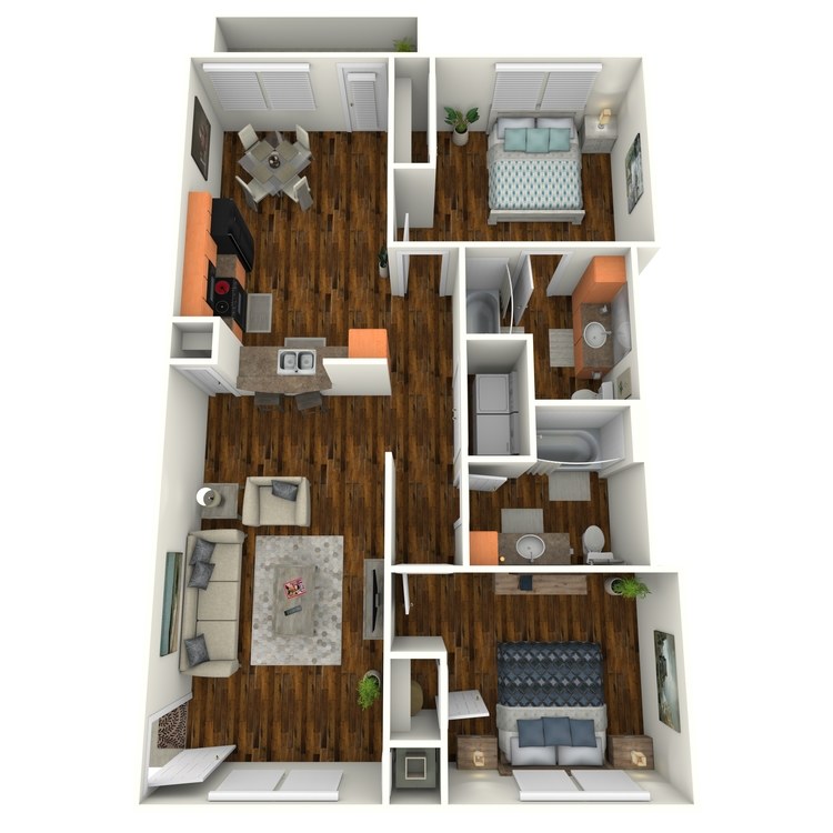 Floor plan image of B2
