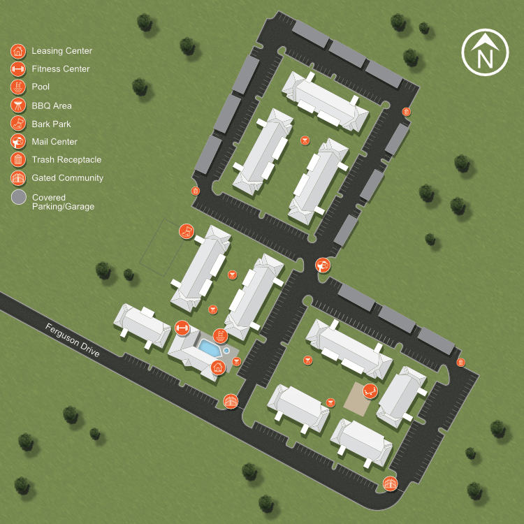 We make every effort to make our website accessible to anybody, especially those with disabilities. If you have question in terms of the relative location of an amenity or apartment home, please give us a call.