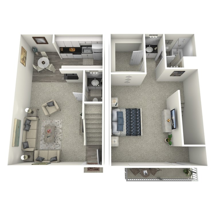 Floor plan image of Plan E