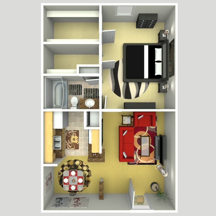 Floor plan image of Plan B