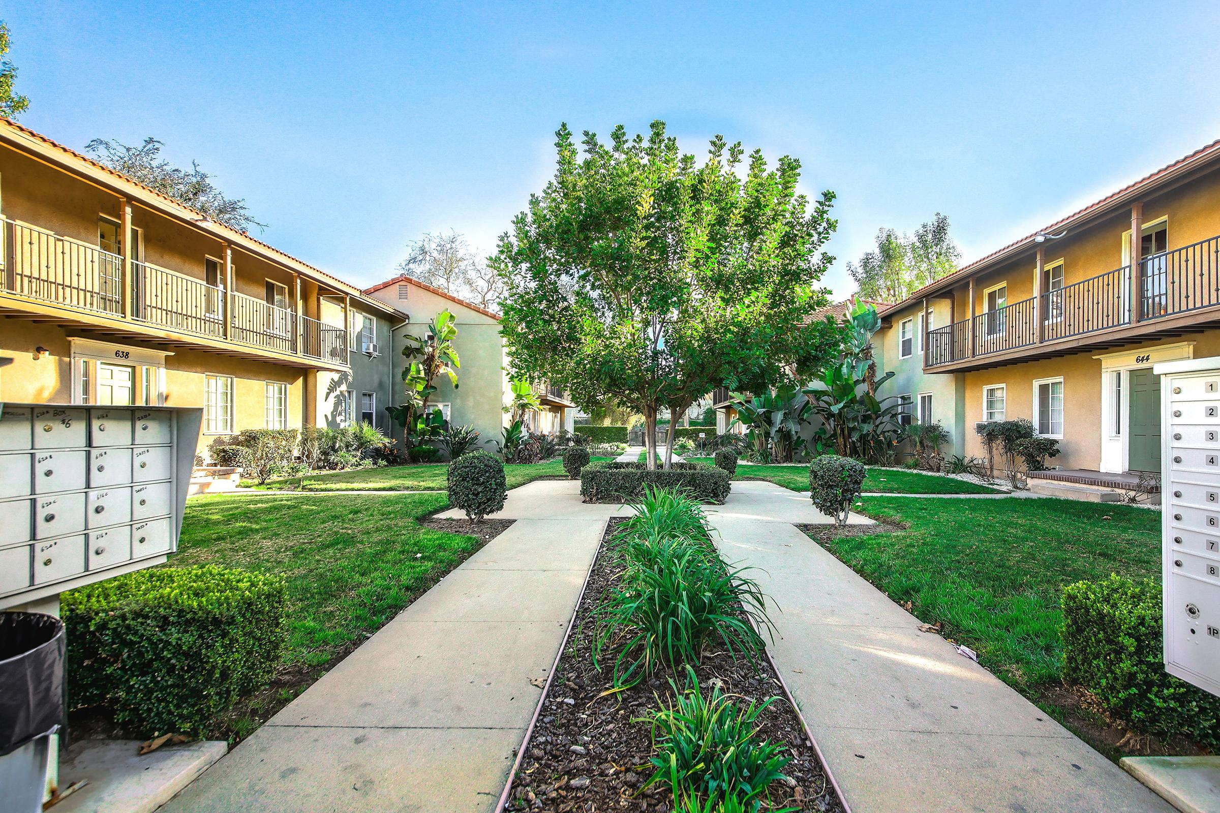 a large lawn in front of a house