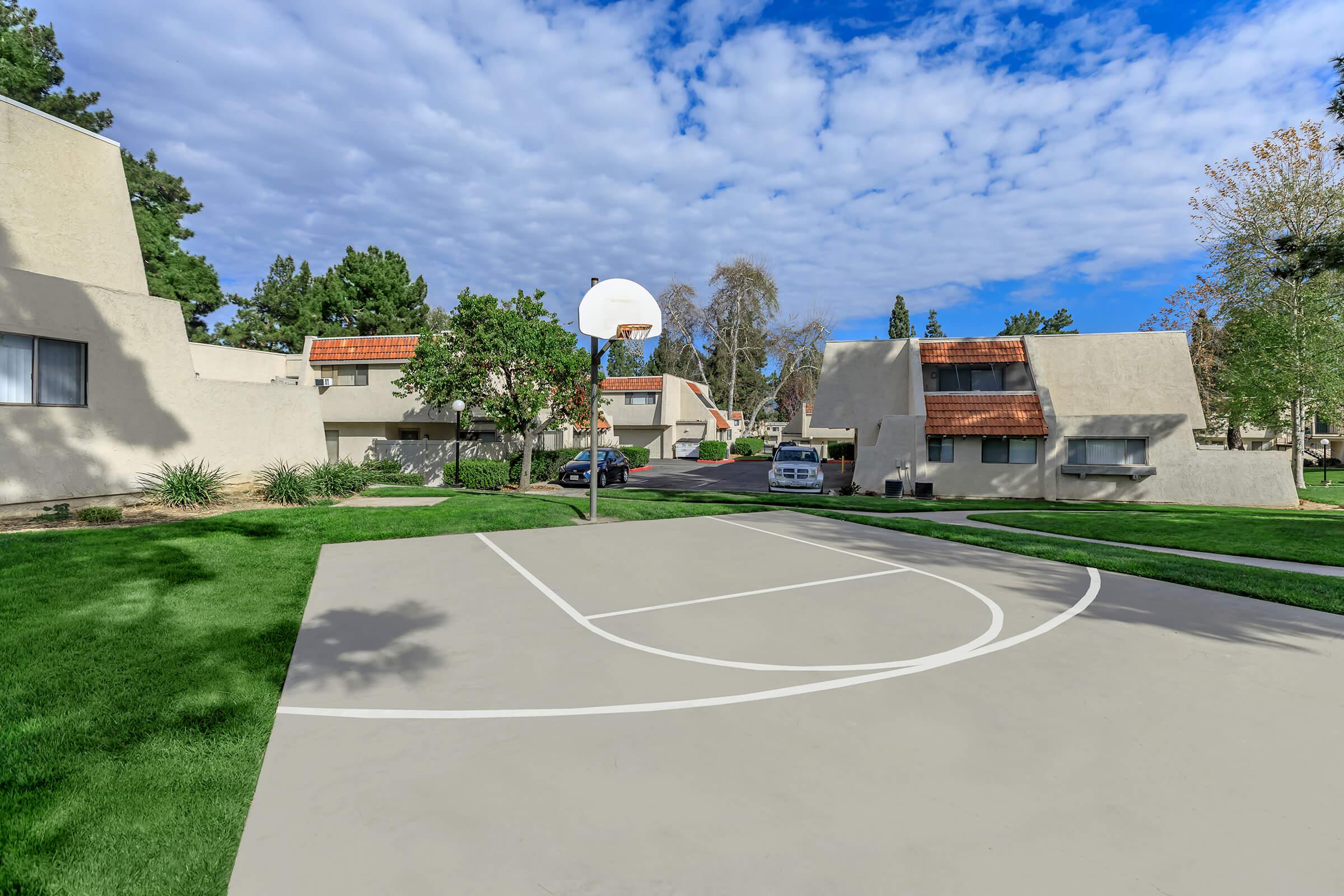 community basketball court