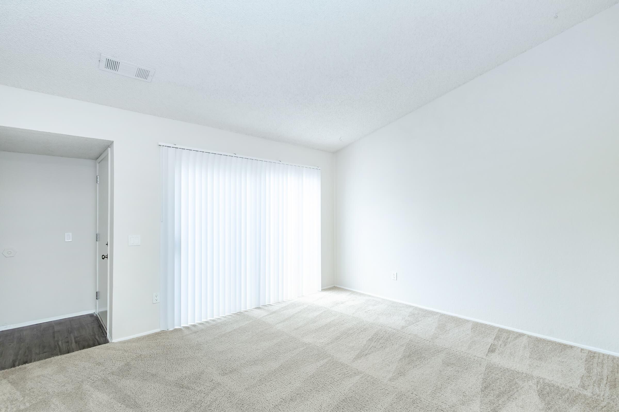 unfurnished living room with carpet