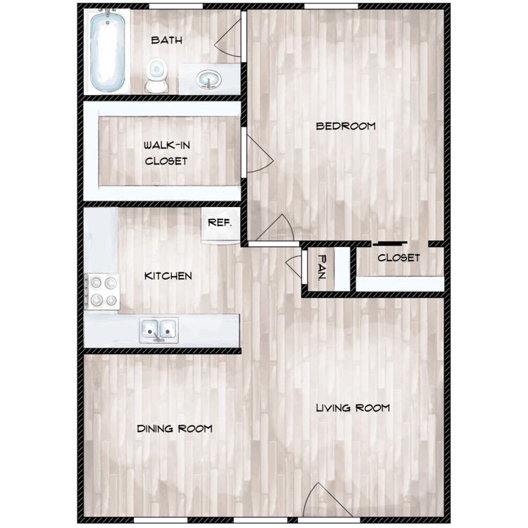 M1 floor plan image