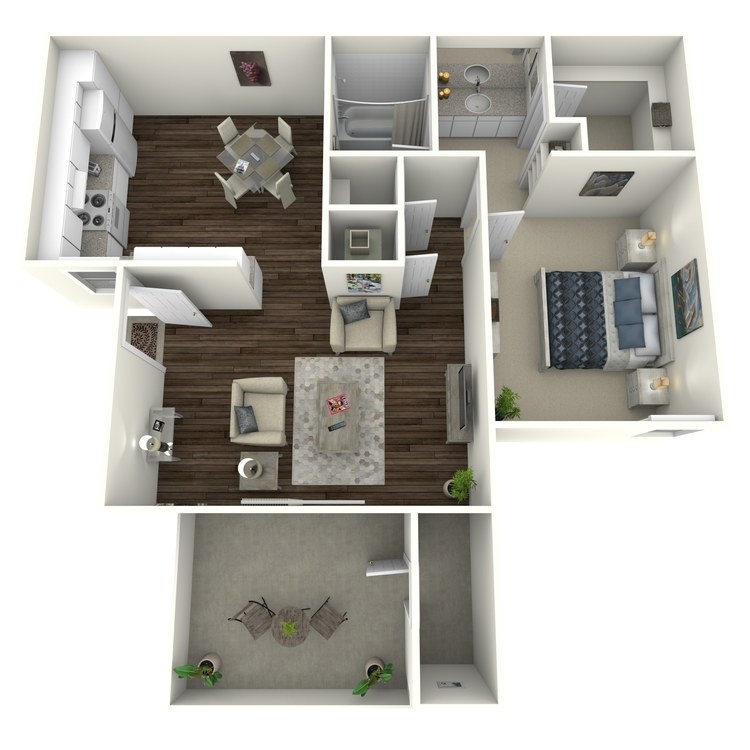 Floor plan image of Skyline - Modern
