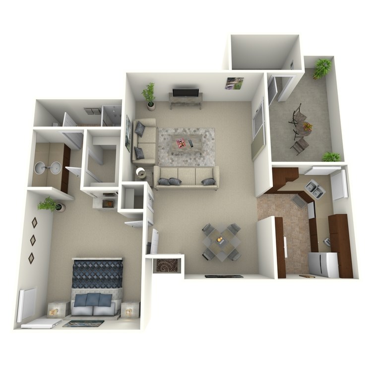 Floor plan image of Junior Sunset