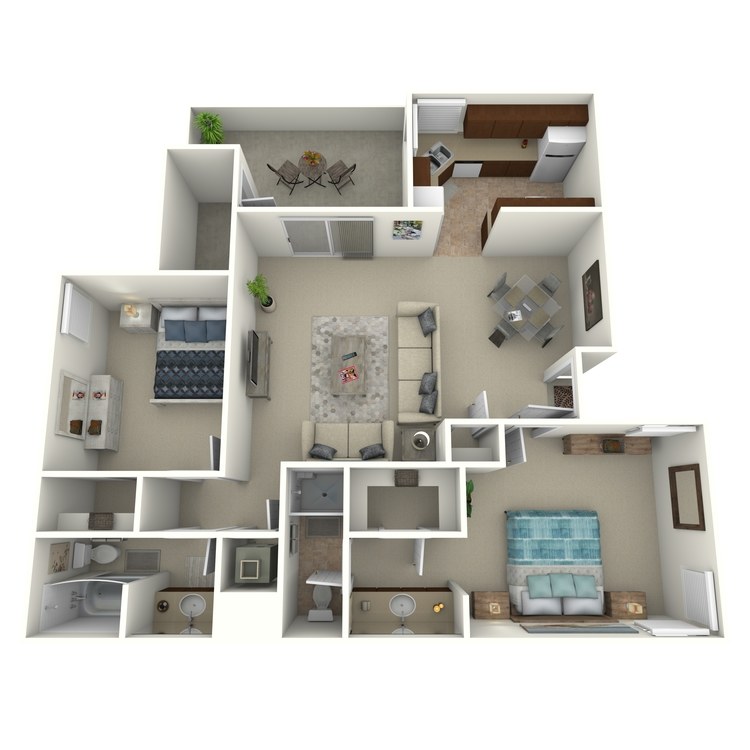 Floor plan image of Sunset - Classic