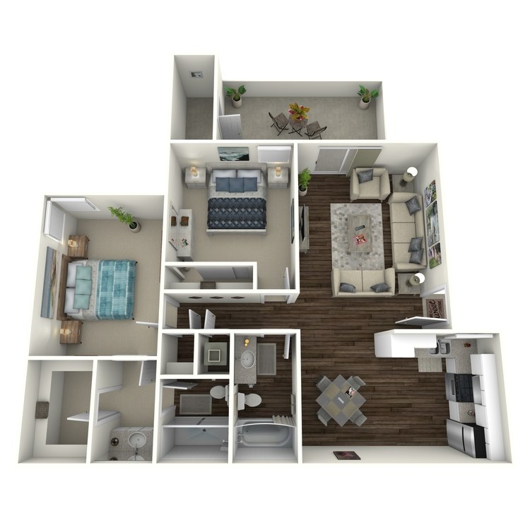 Floor plan image of Sunrise - Modern
