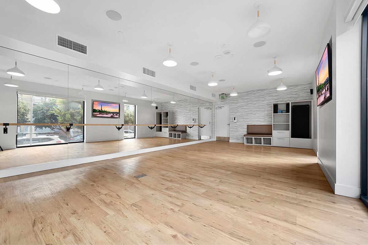 a large room