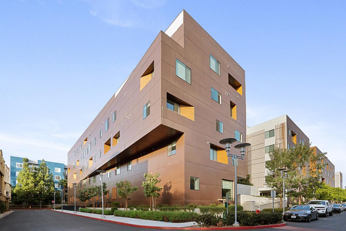 a large brick building