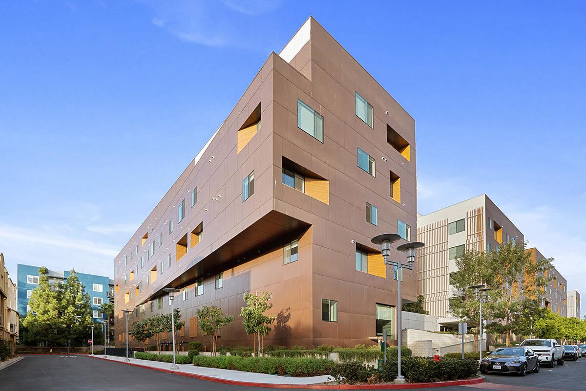 a large brick building