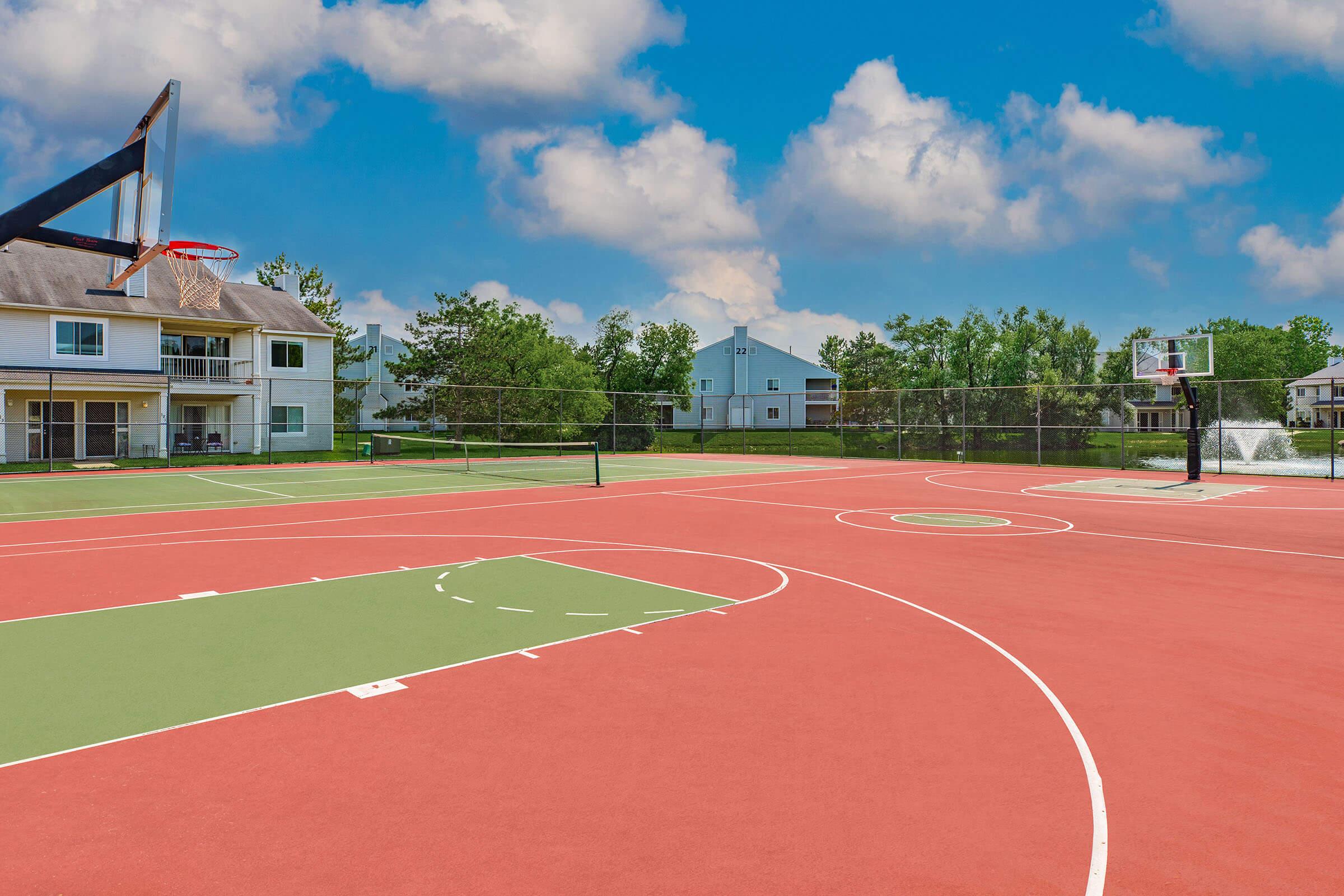 a close up of a basketball game