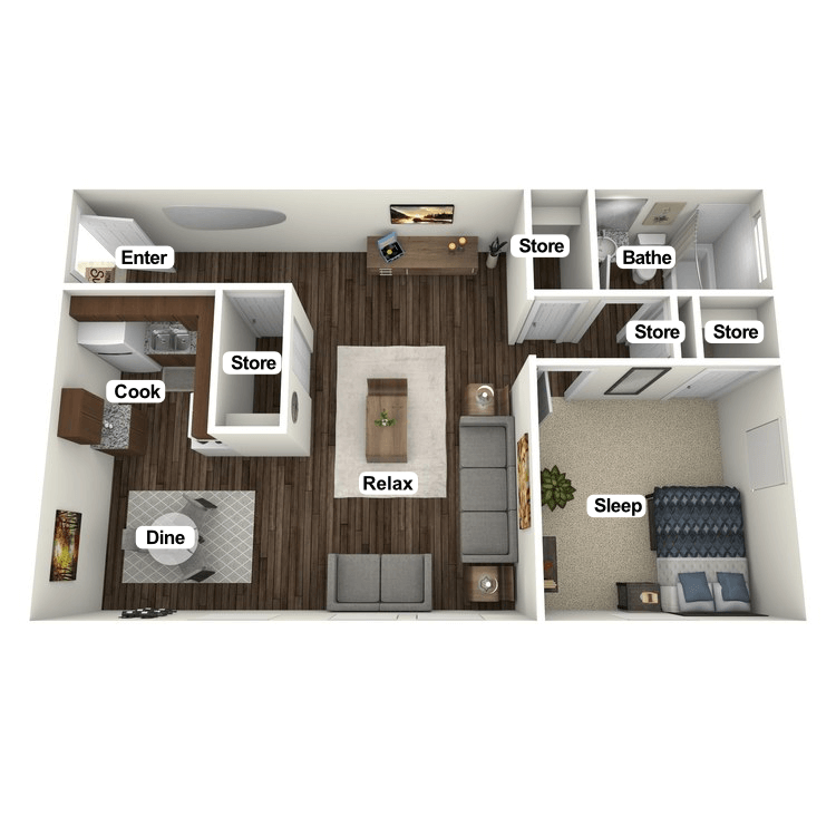 Floor plan image of Elizabeth Suite