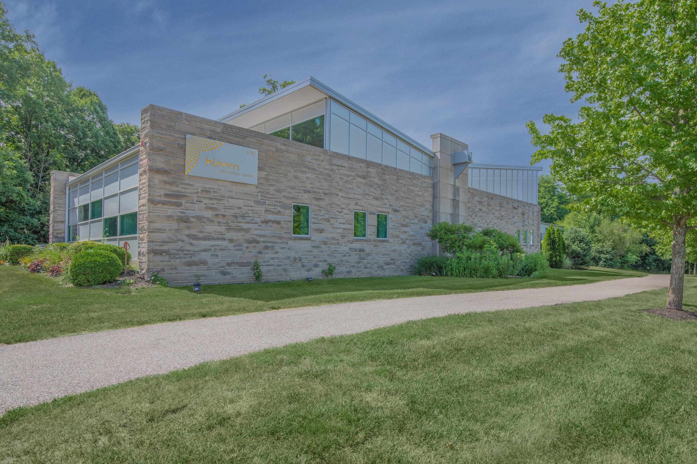 Exterior of Bloom apartments