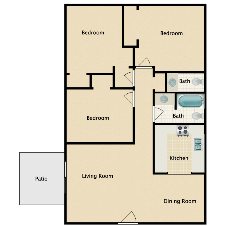Floor plan image of The Davidson