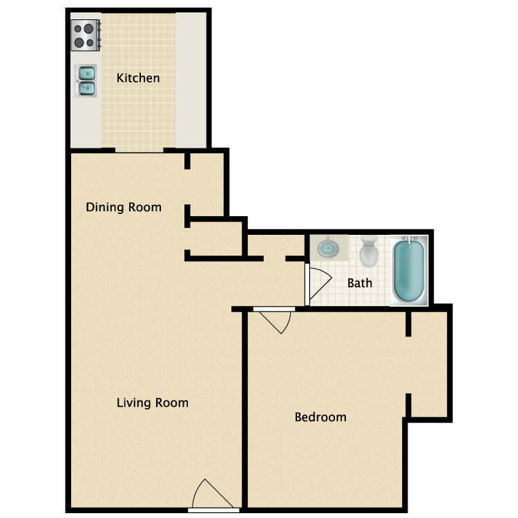 Floor plan image of Old Hickory