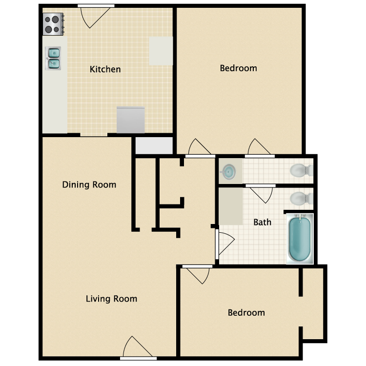 Floor plan image of Rachel Jackson