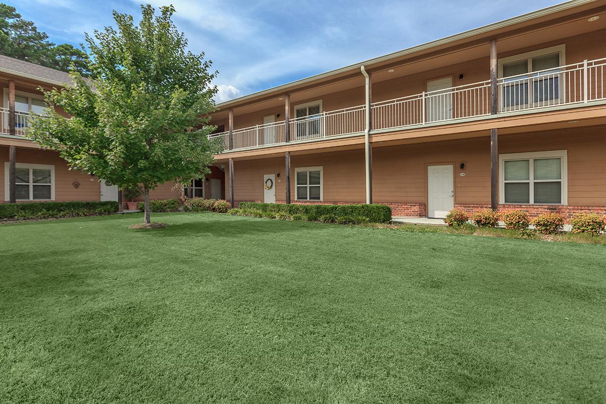 a large lawn in front of a house