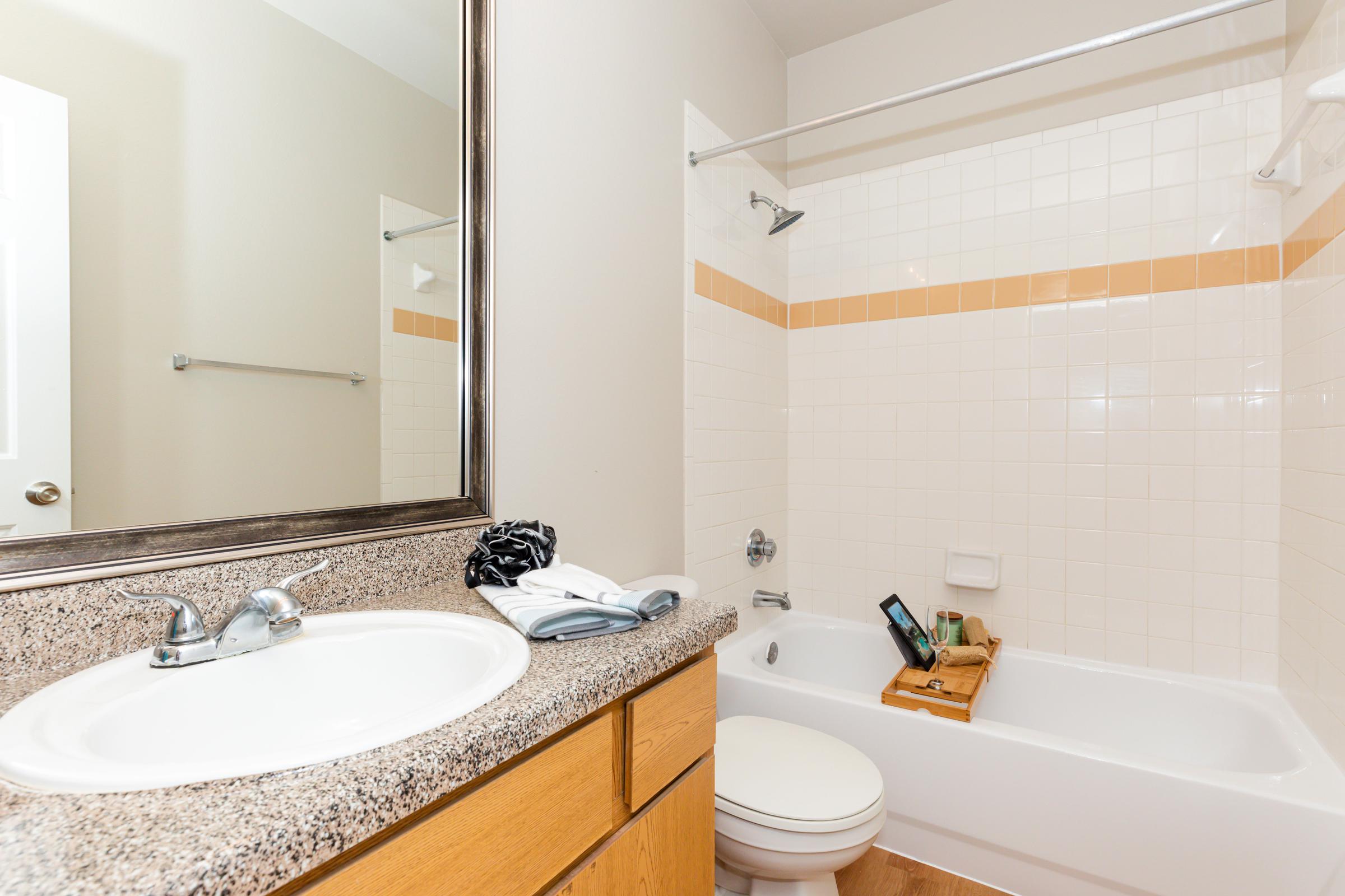 bathroom with a white sink