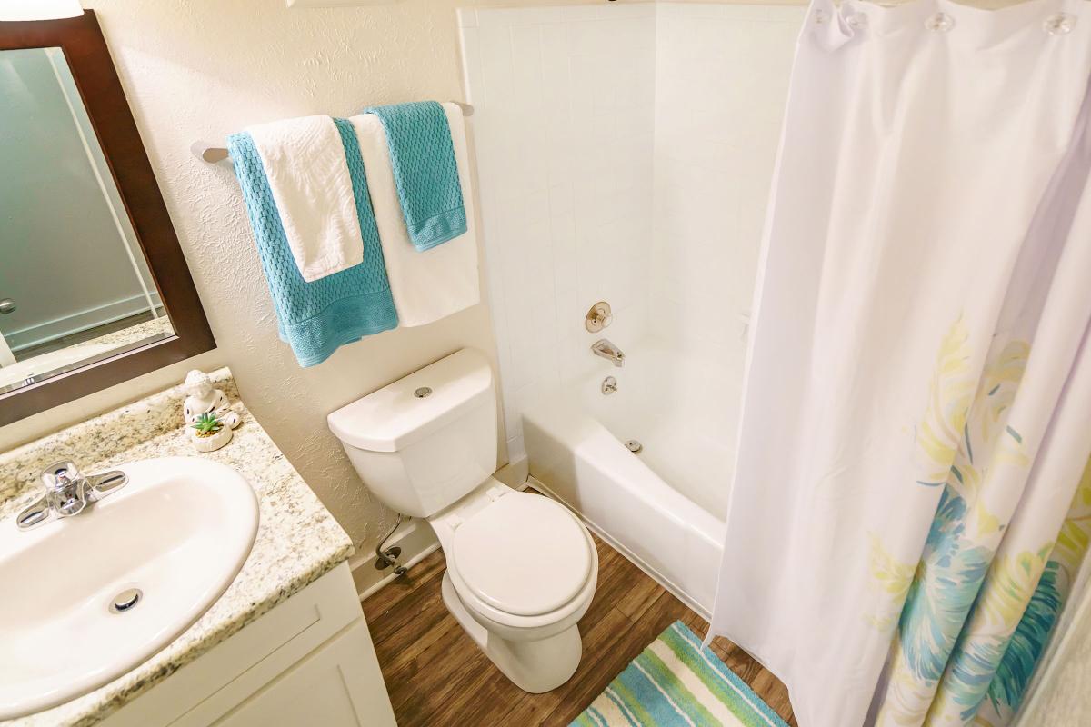 Modern Bathrooms at Nob Hill in Nashville, TN