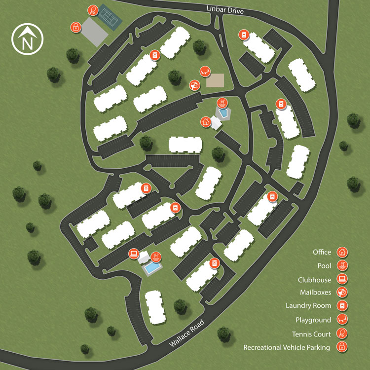 We make every effort to make our website accessible to anybody, especially those with disabilities. If you have question in terms of the relative location of an amenity or apartment home, please give us a call.