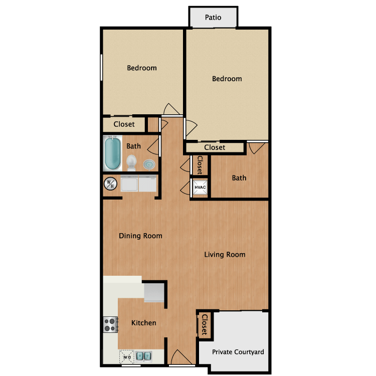 Floor plan image of Venus
