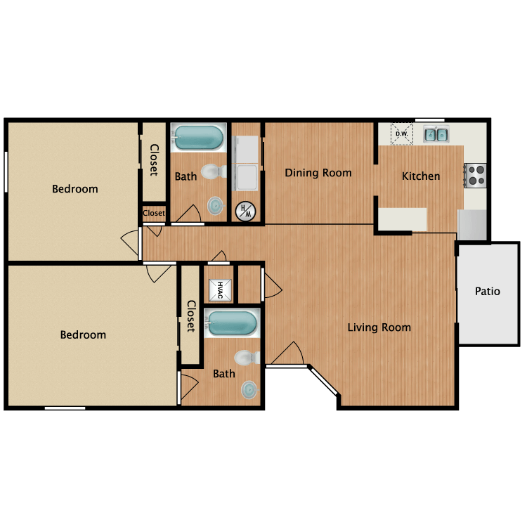 Floor plan image of Victorian