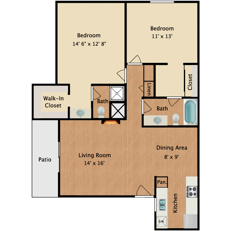 Floor plan image of Matisse
