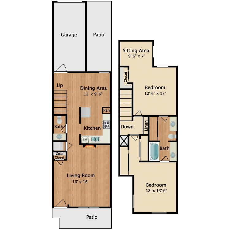 Floor plan image of Michelangelo