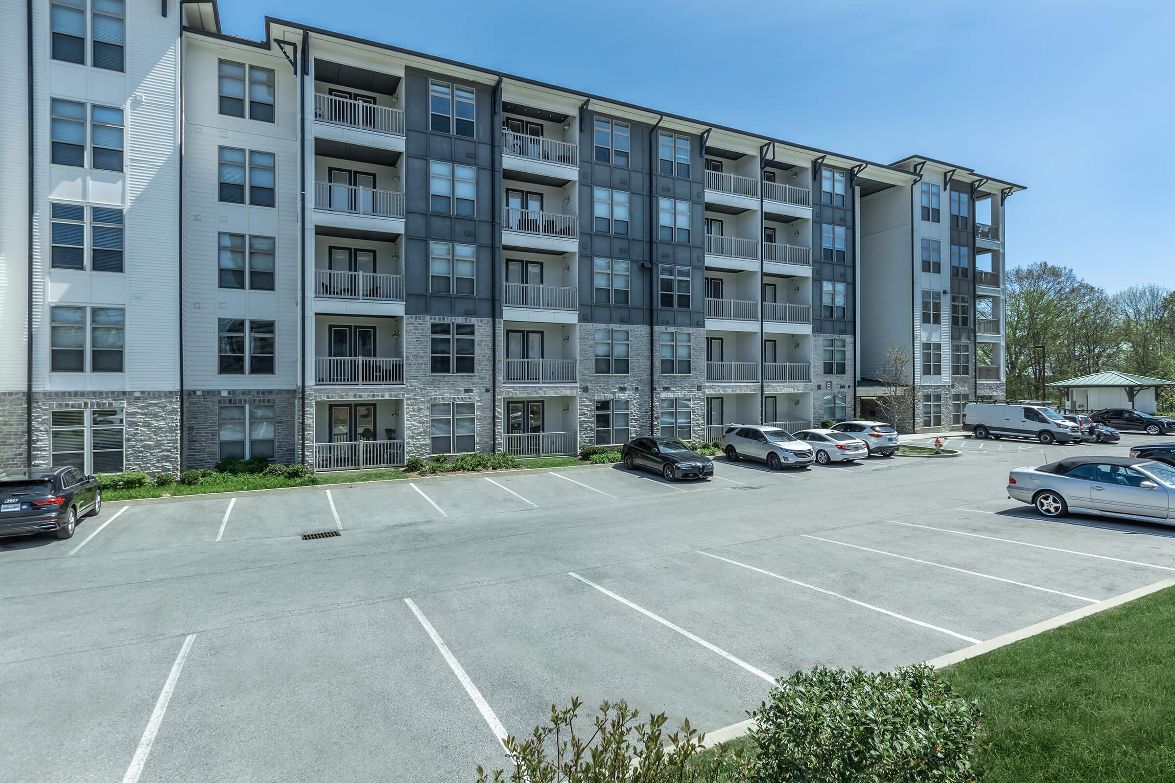 Ample parking at The Residence at Old Hickory Lake