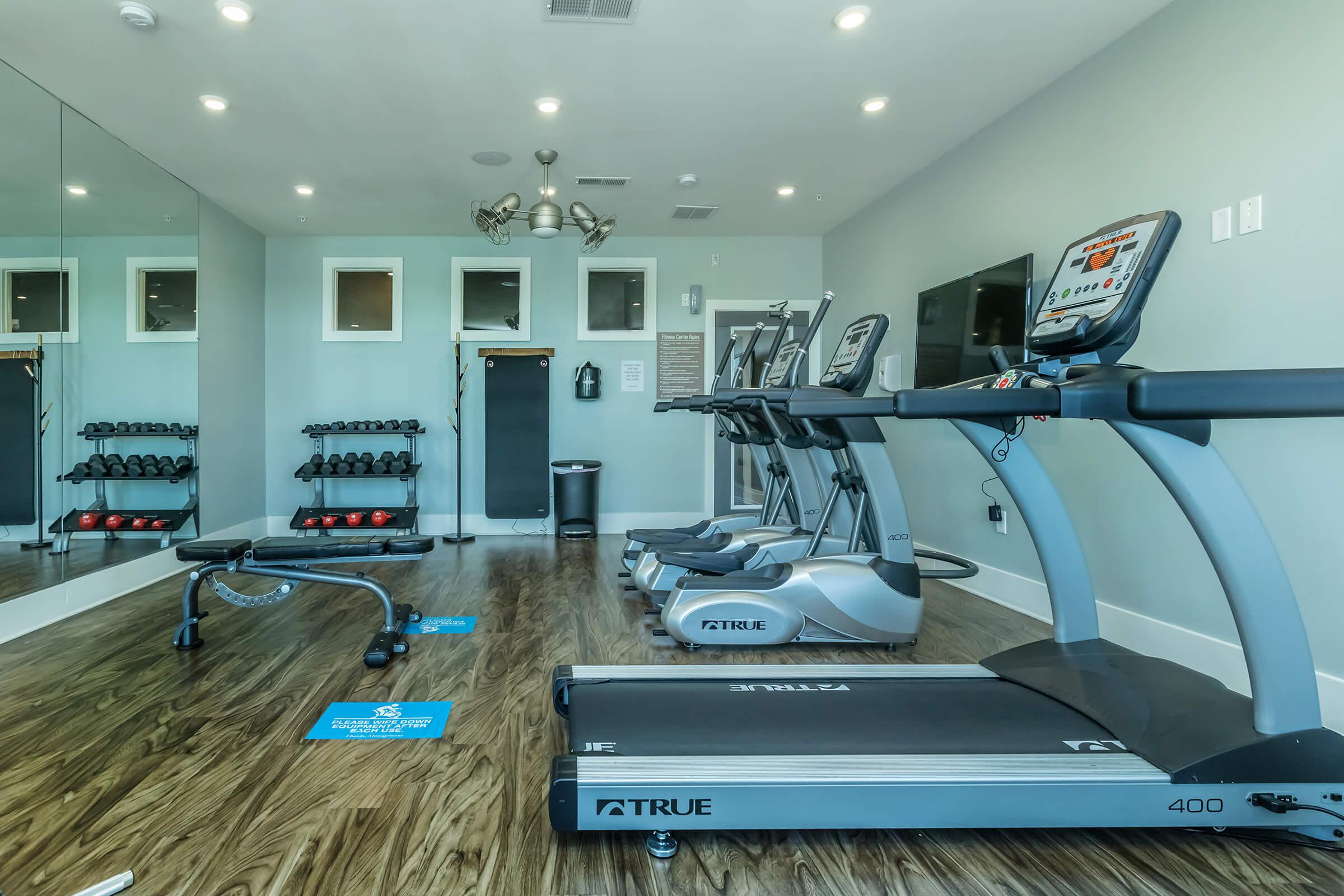 Stay fit at The Residence at Old Hickory Lake