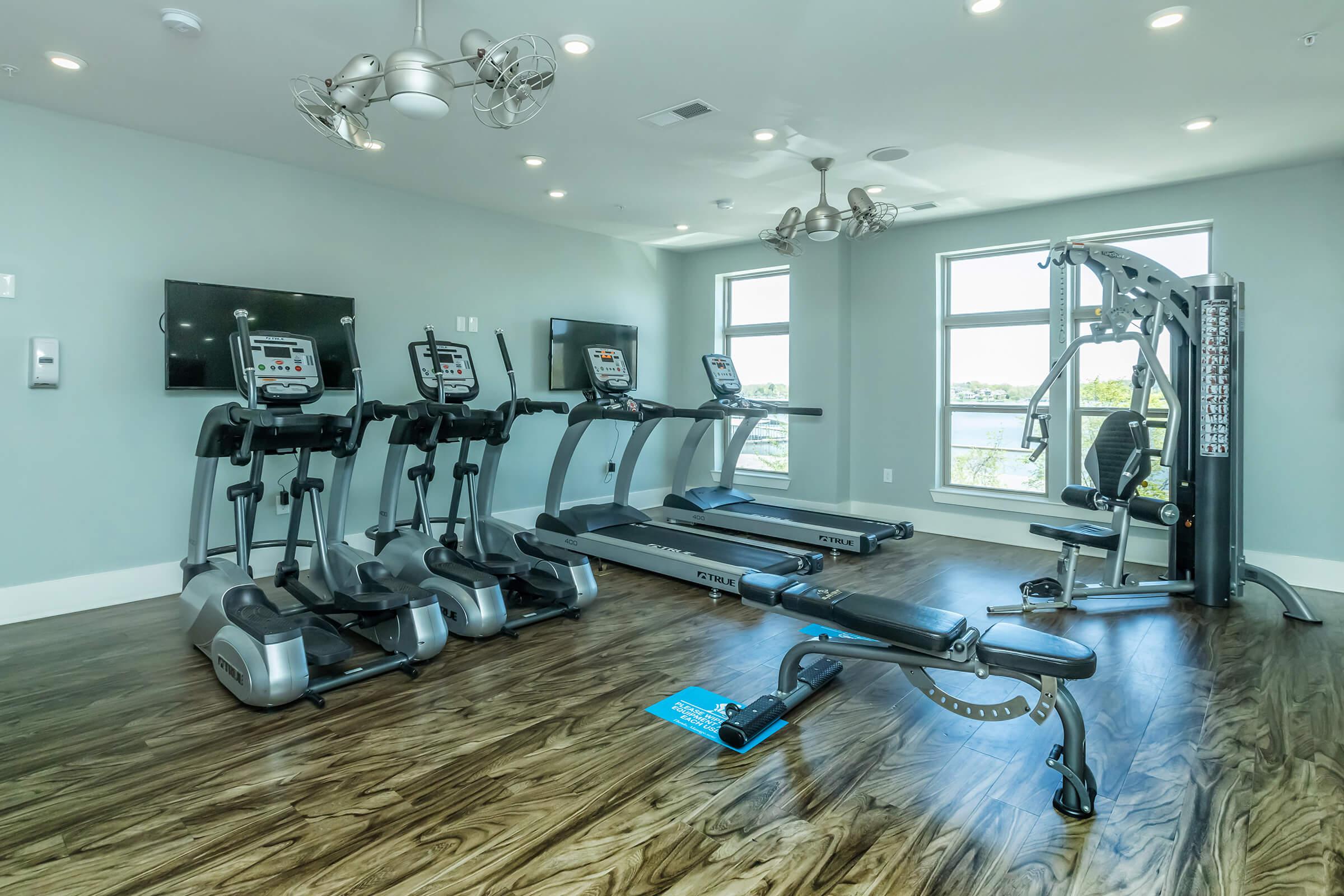 Workout at The Residence at Old Hickory Lake fitness center