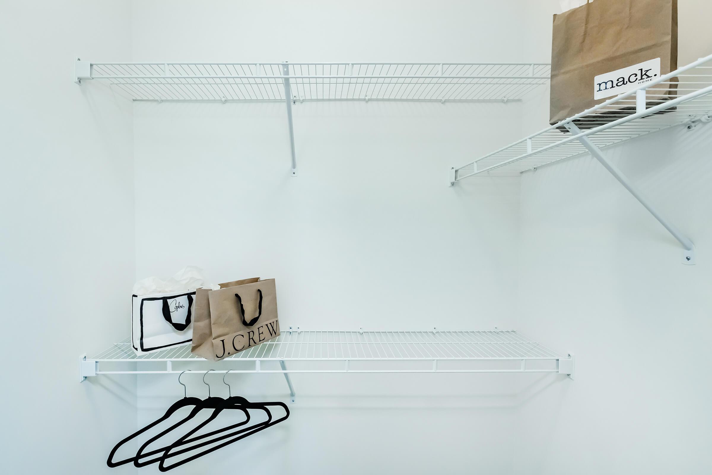 Spacious walk-in closets at The Residence at Old Hickory Lake