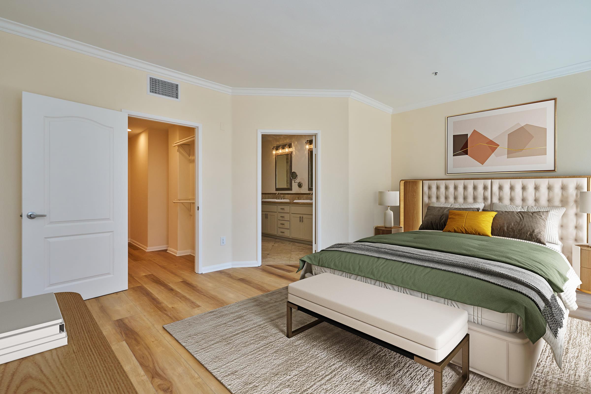 a living room filled with furniture and a flat screen tv