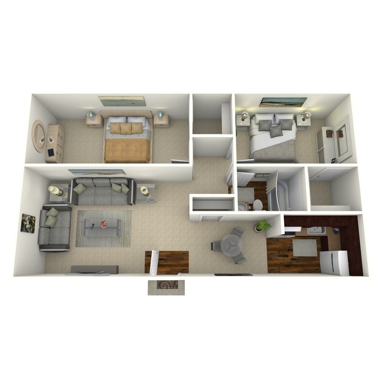 Floor plan image of B-2